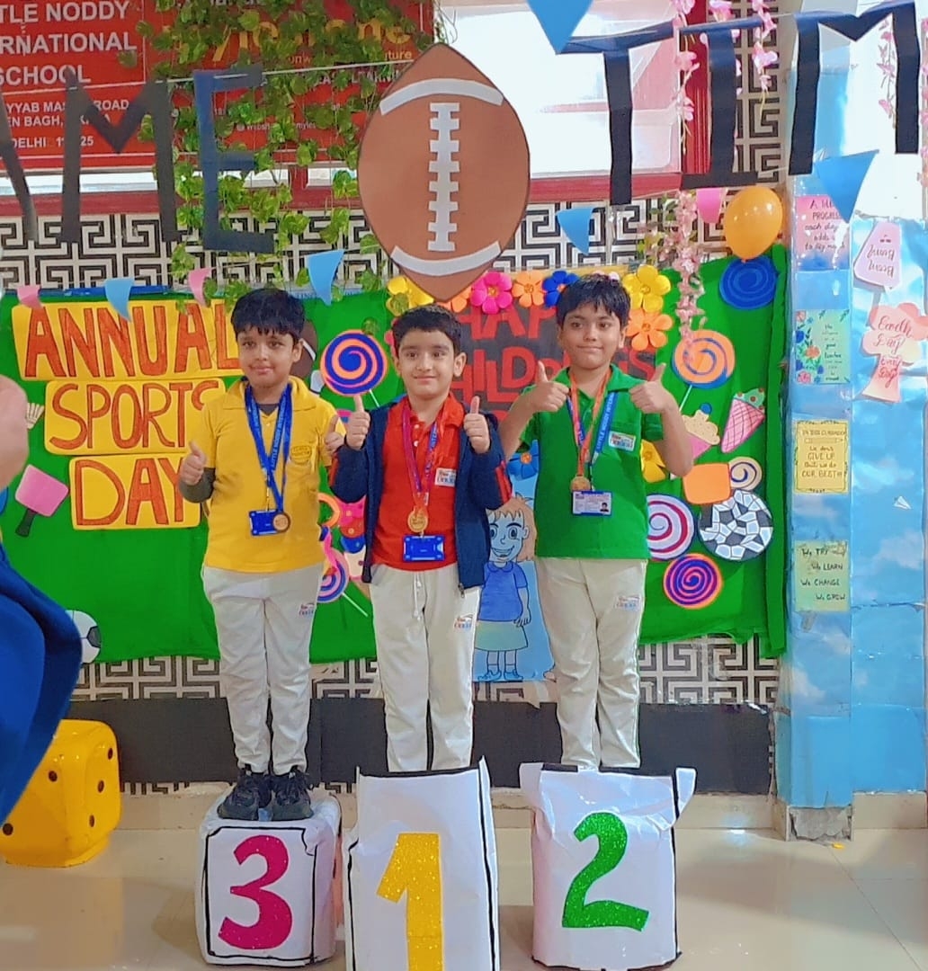 Annual Sports Day Celebration at Little Noddy International Play School Fun Fitness and Smiles
